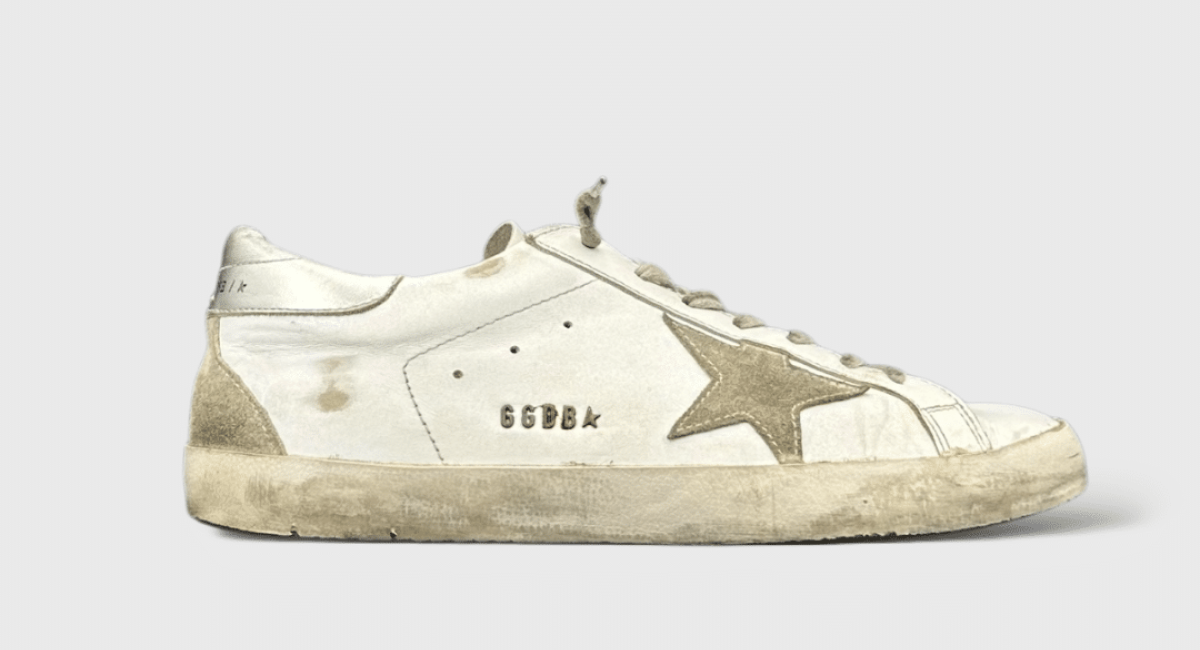 10015 Golden Goose Superstar Blanc/Argenté 42