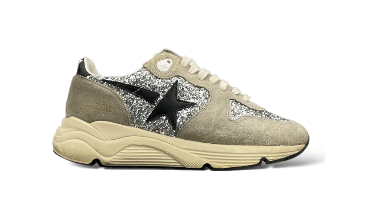 0000001546 Golden Goose Running Beige/Paillette 36