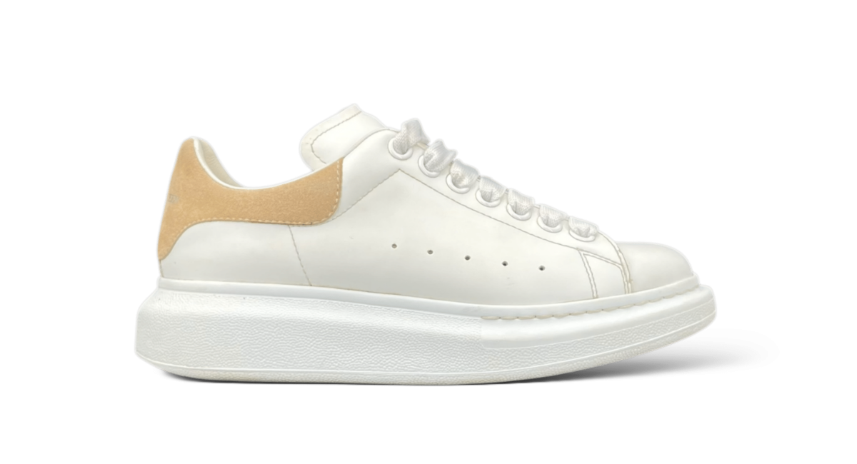 Alexander Mcqueen Oversize Blanc/Brun 36.5