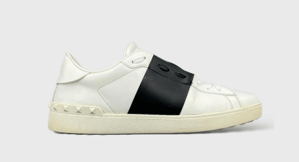 8049 Valentino Open blanche/noir 43