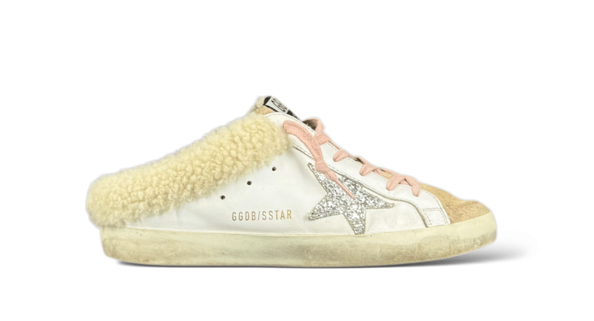 0000001949 Golden Goose Super Star Rose/Blanc 38