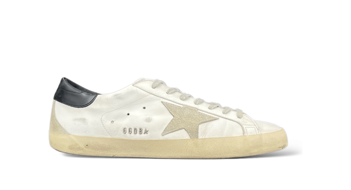 Golden Goose Super Star Blanc/Noir 43