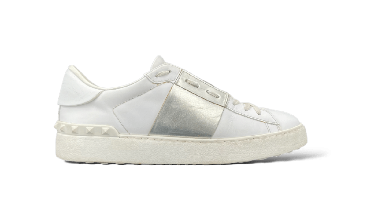 Valentino Open Blanc/Argent 39