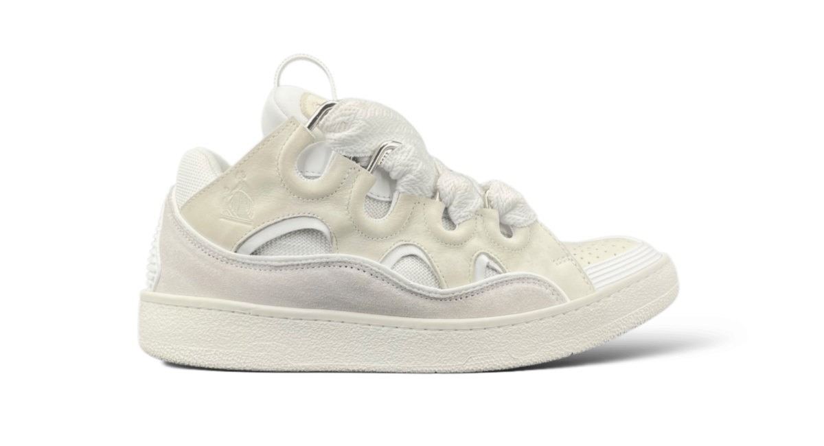 Lanvin Curb Blanc/Beige 41