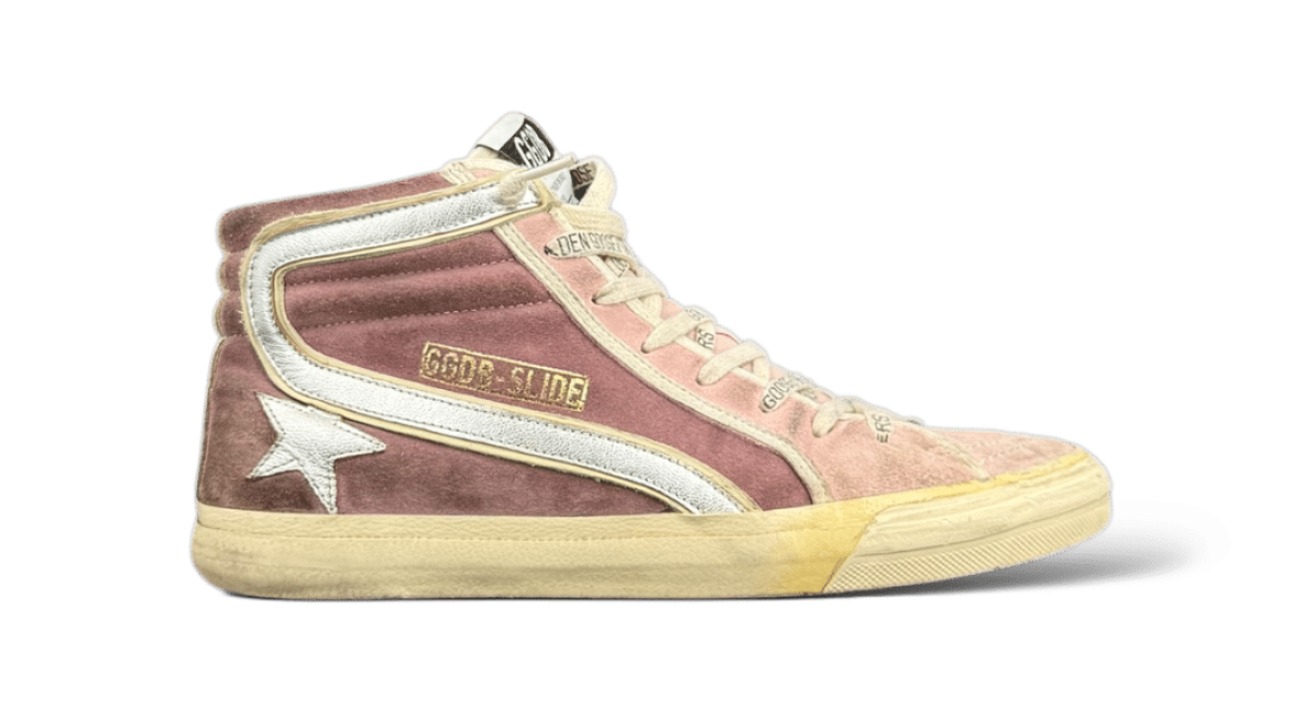 0000002277 Golden Goose Slide Rose/Argent 39