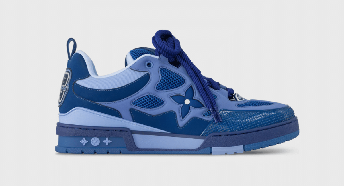 H24 Louis Vuitton Skate Blue Night 40