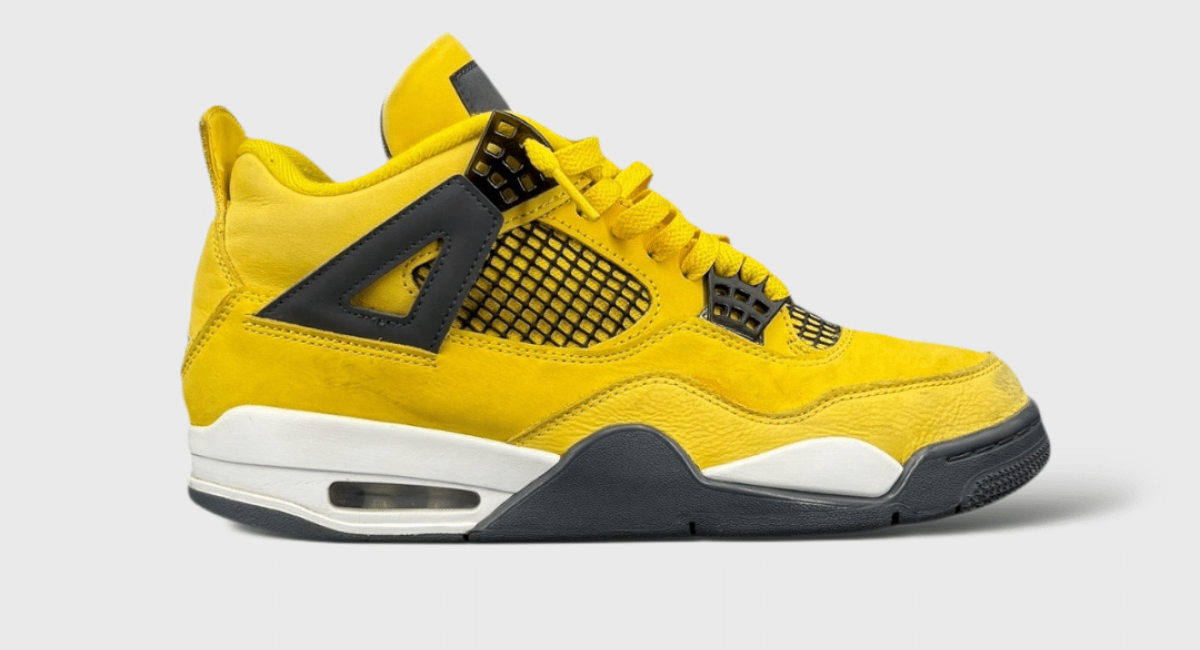 0000000219 jordan Retro 4 Jaune/Noir 41