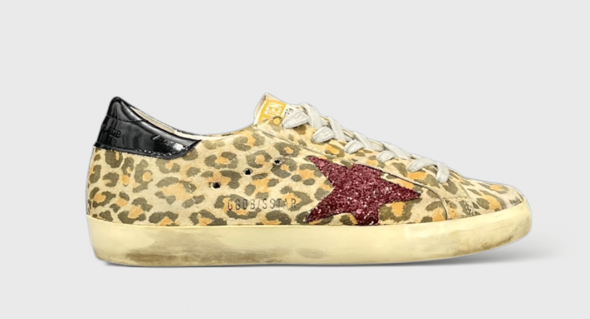 0000001113 Golden Goose Super Star Léopard/Noir 35