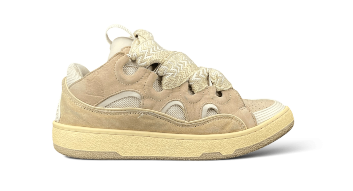 Lanvin Curb Rose/Beige 38