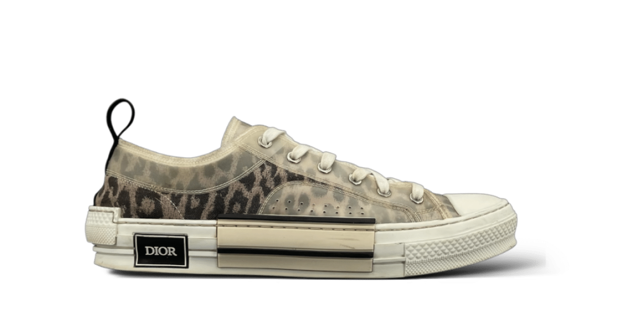 Dior B23 Leopard/Blanc/Vert 44