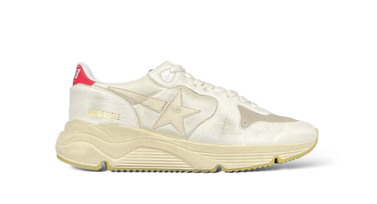 Golden Goose Running Blanc/Taupe/Rouge 40
