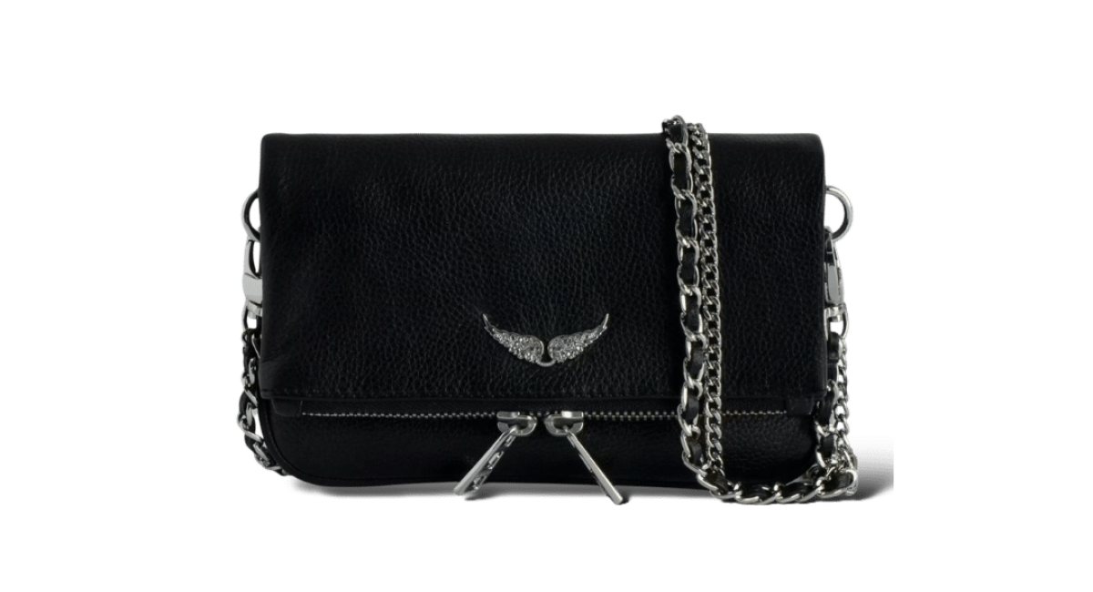 Zadig et Voltaire Pochette Noir Small