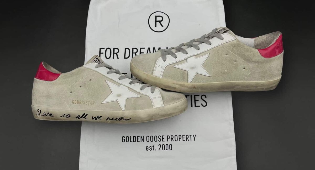 Golden goose SuperStar Gris/Rose 38