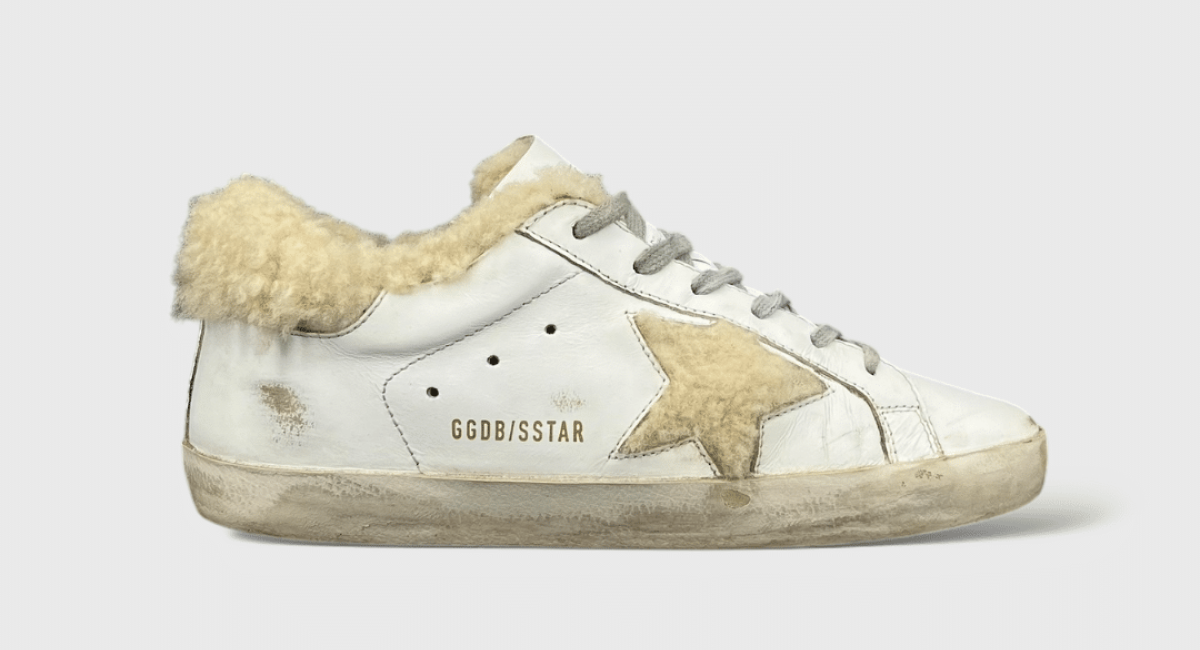 7879 Golden Goose Superstar moumoute/blanche 37