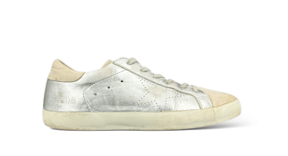 0000002378 Golden Goose Super Star argent 40