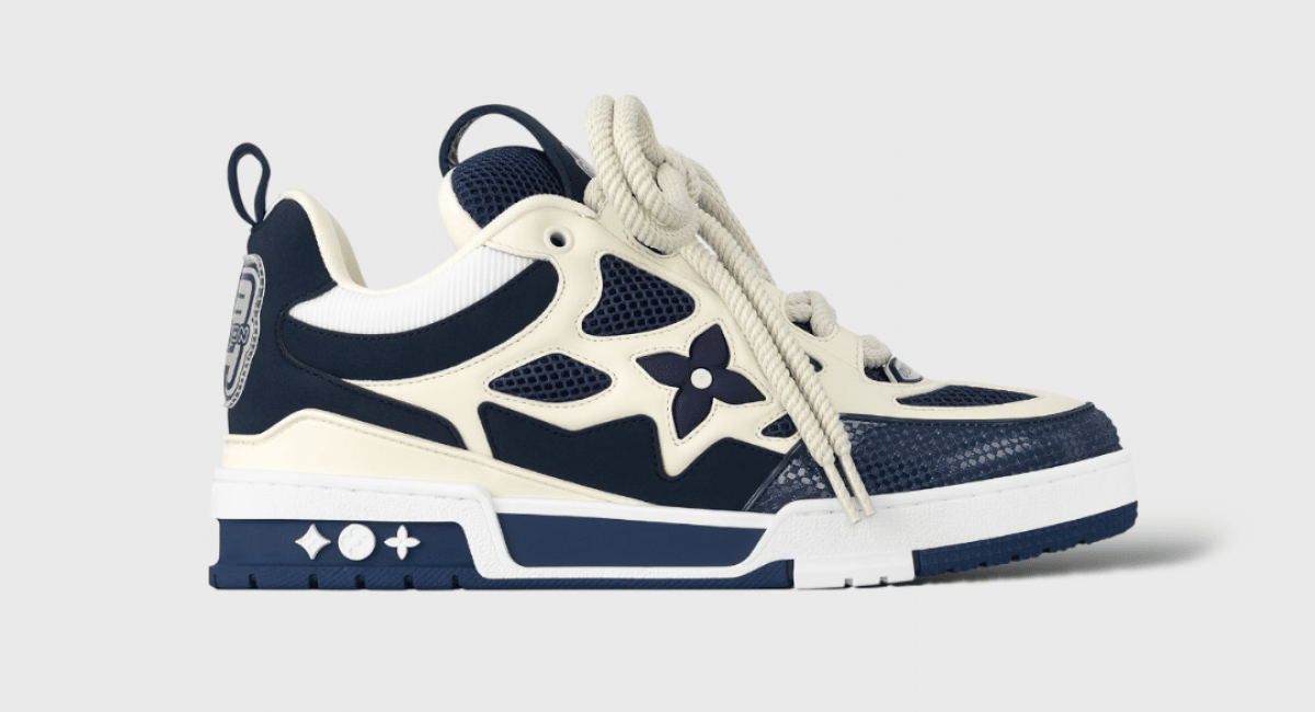 Y38 Louis Vuitton Skate Bleu 44