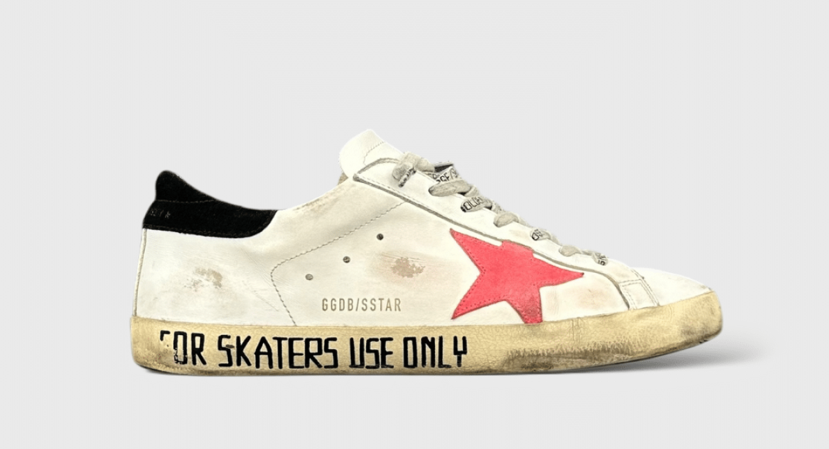 9773 Golden Goose Superstar Blanc/Rose/Noir 42