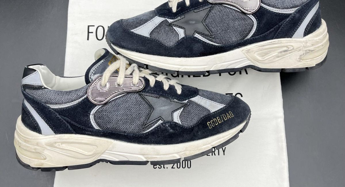 Golden Goose Dad Star Bleu Marine 39