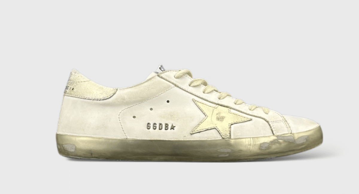 10016 Golden Goose Superstar Blanc/Or 43