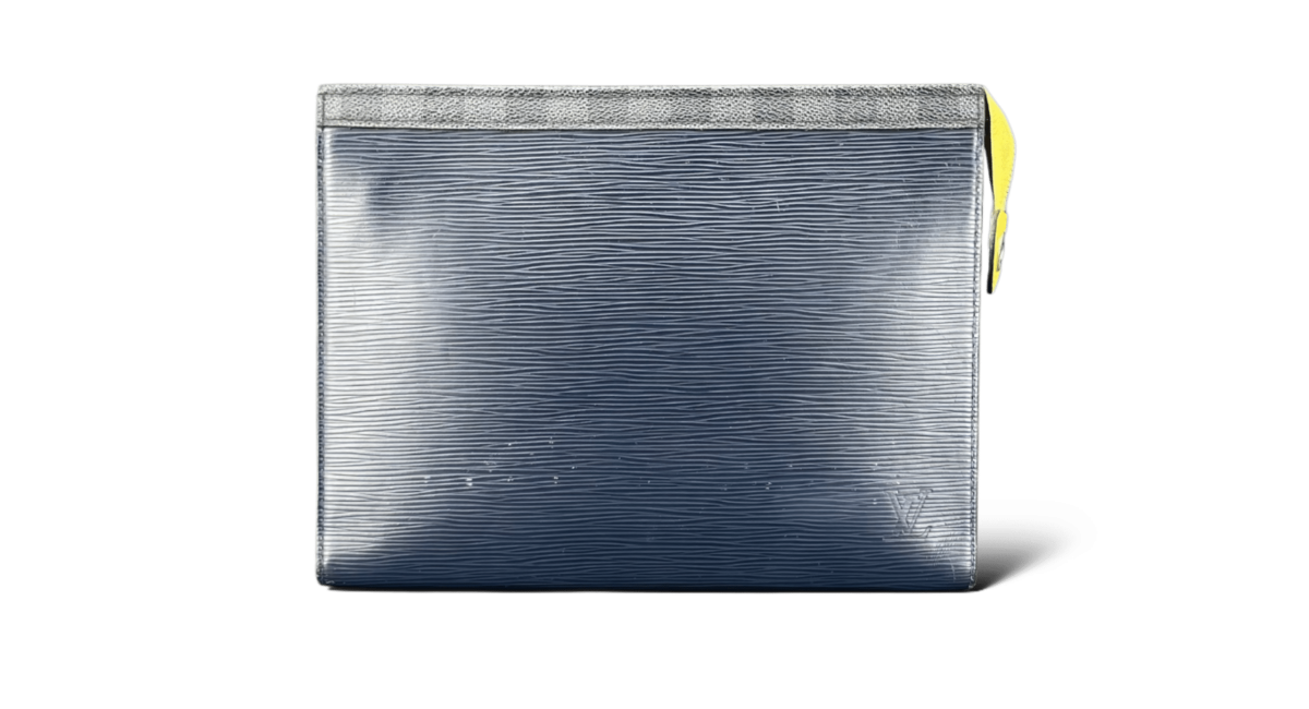 Louis Vuitton Pochette Bleu Marine/Rouge Bordeaux/Jaune/Bleu Small