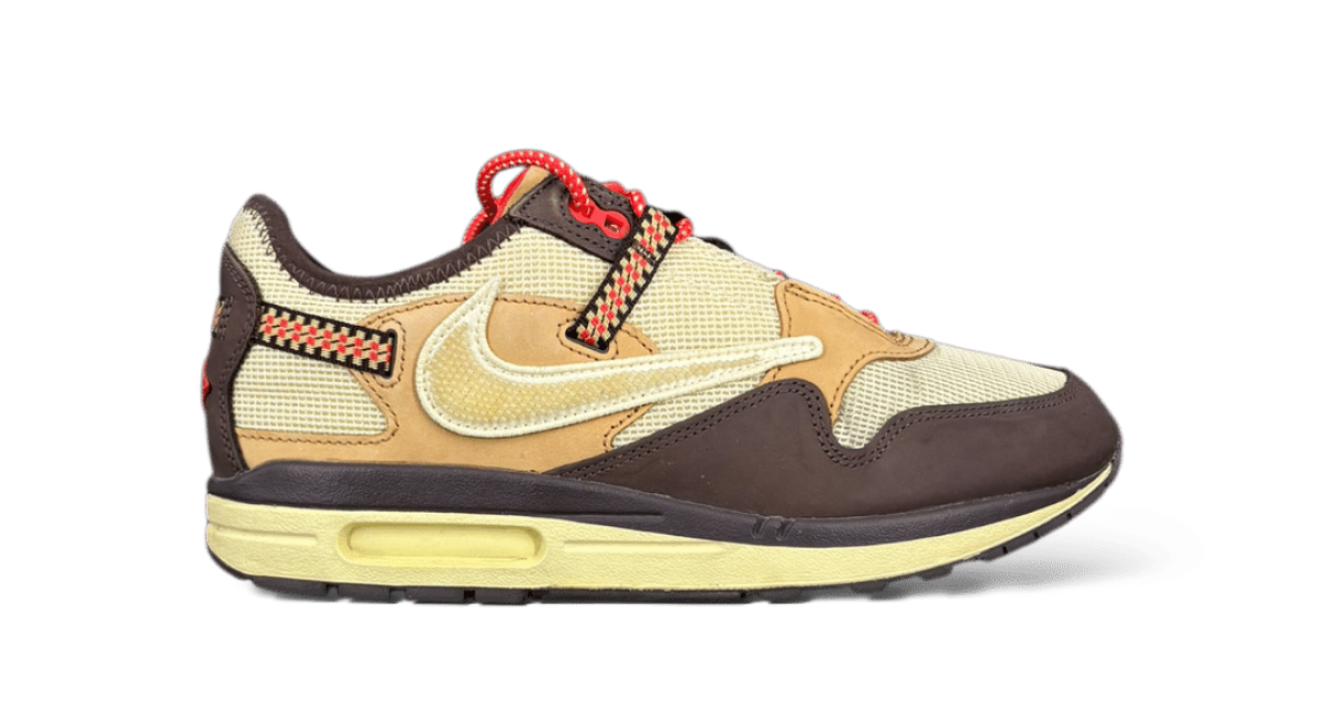 0000001942 Nike Air Max 1 Travis Scott Cactus Jack coloris brun baroque 42.5