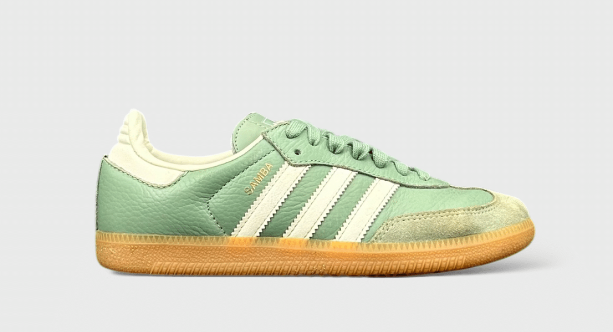 7800 Adidas Samba Vert/Blanc 36