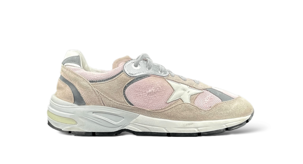 Golden Goose Dad Star Rose/blanc/gris 44