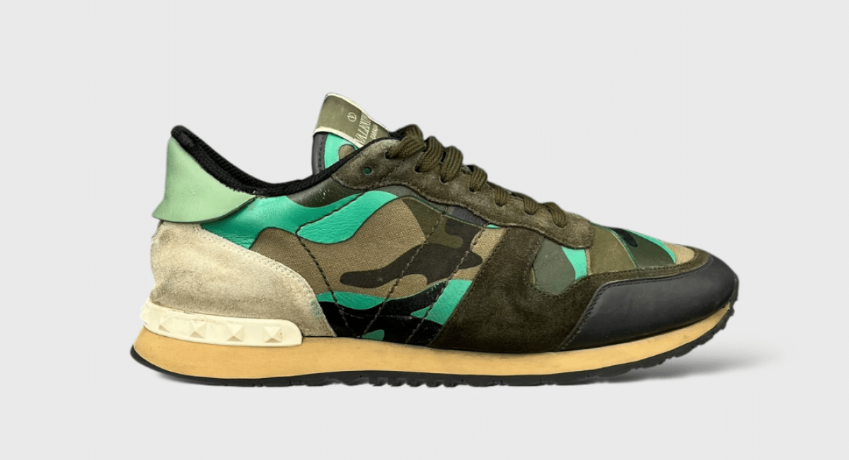 7741 Valentino Rockrunner Vert/Militaire/Noir 42