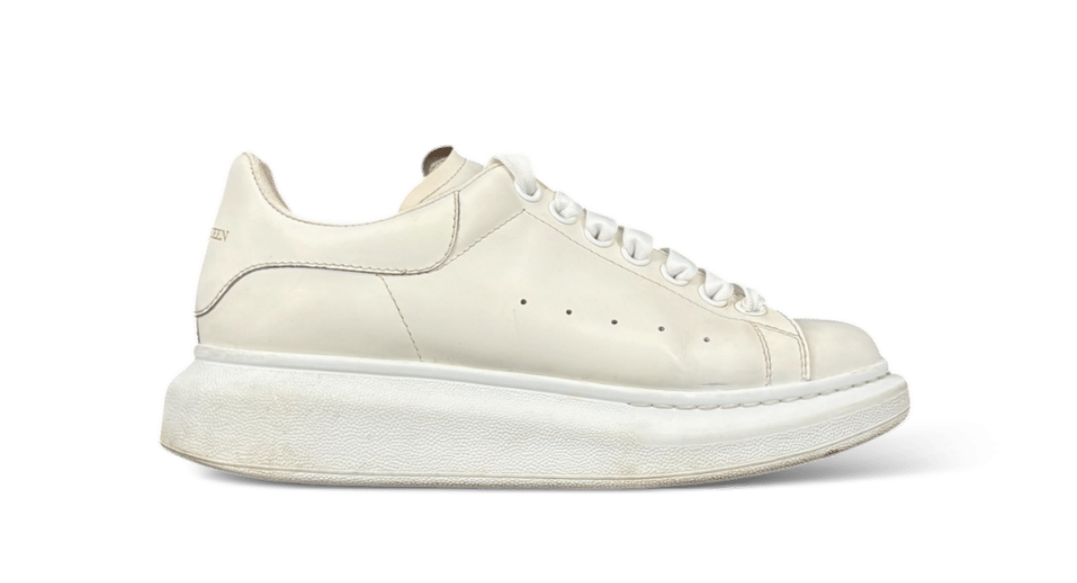 0000001994 Alexander Mcqueen Oversize Blanc 38.5