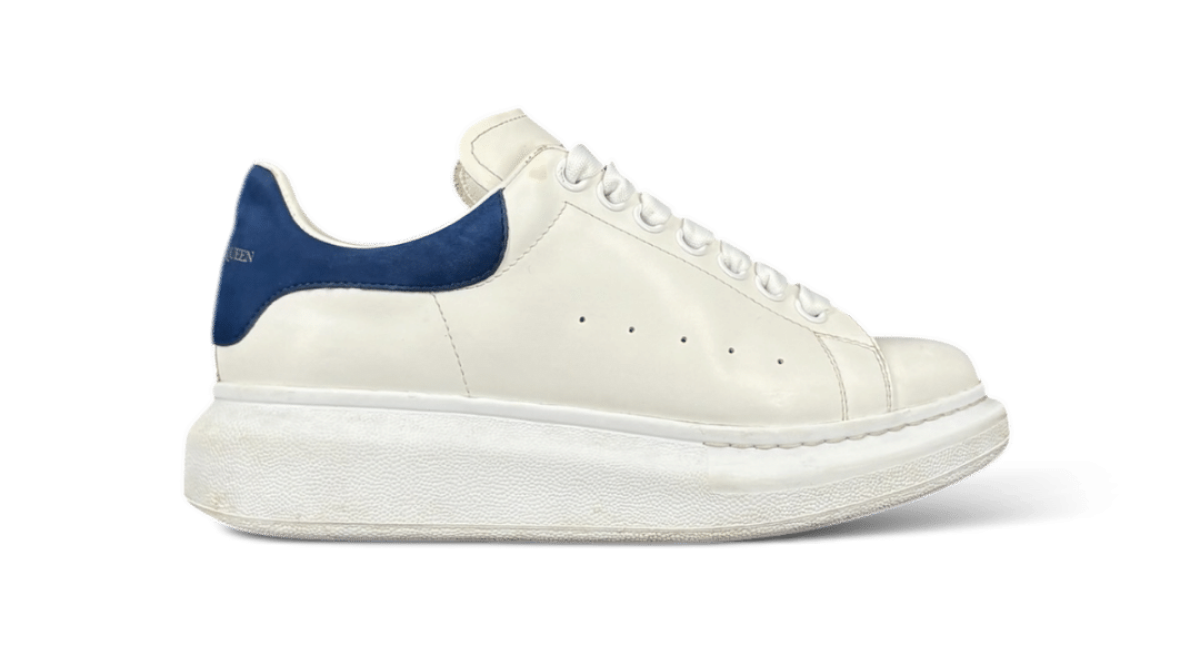 0000002011 Alexander Mcqueen Oversize Blanc/Bleu 37.5