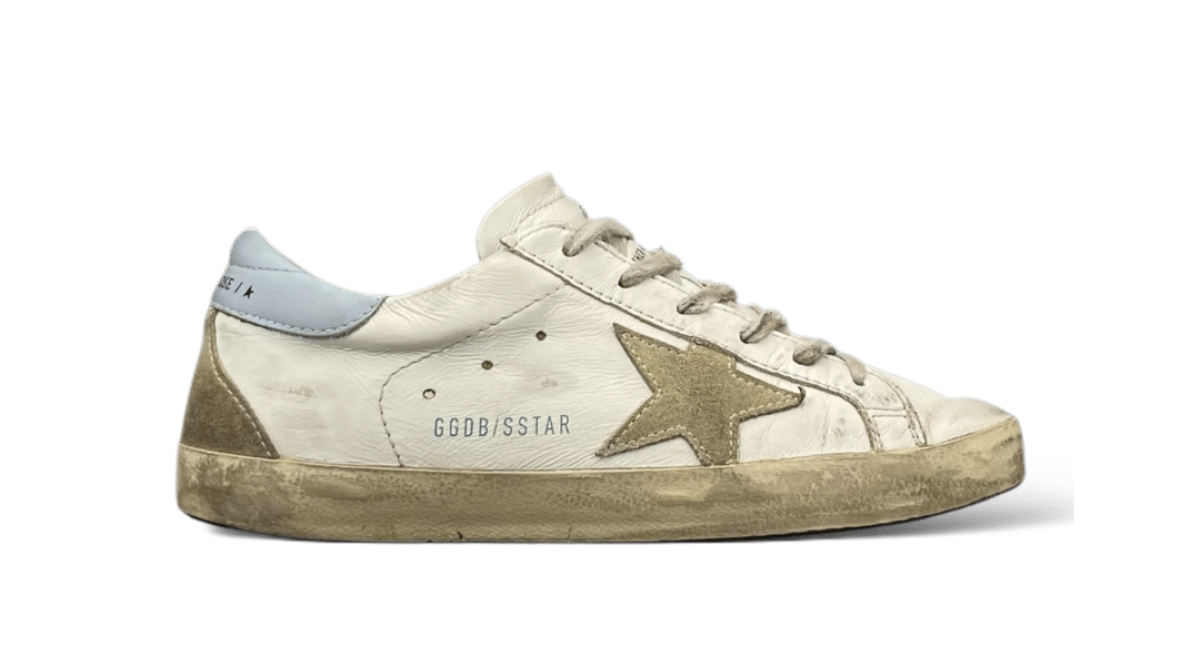 0000001489 Golden Goose Super Star bleu clair 36