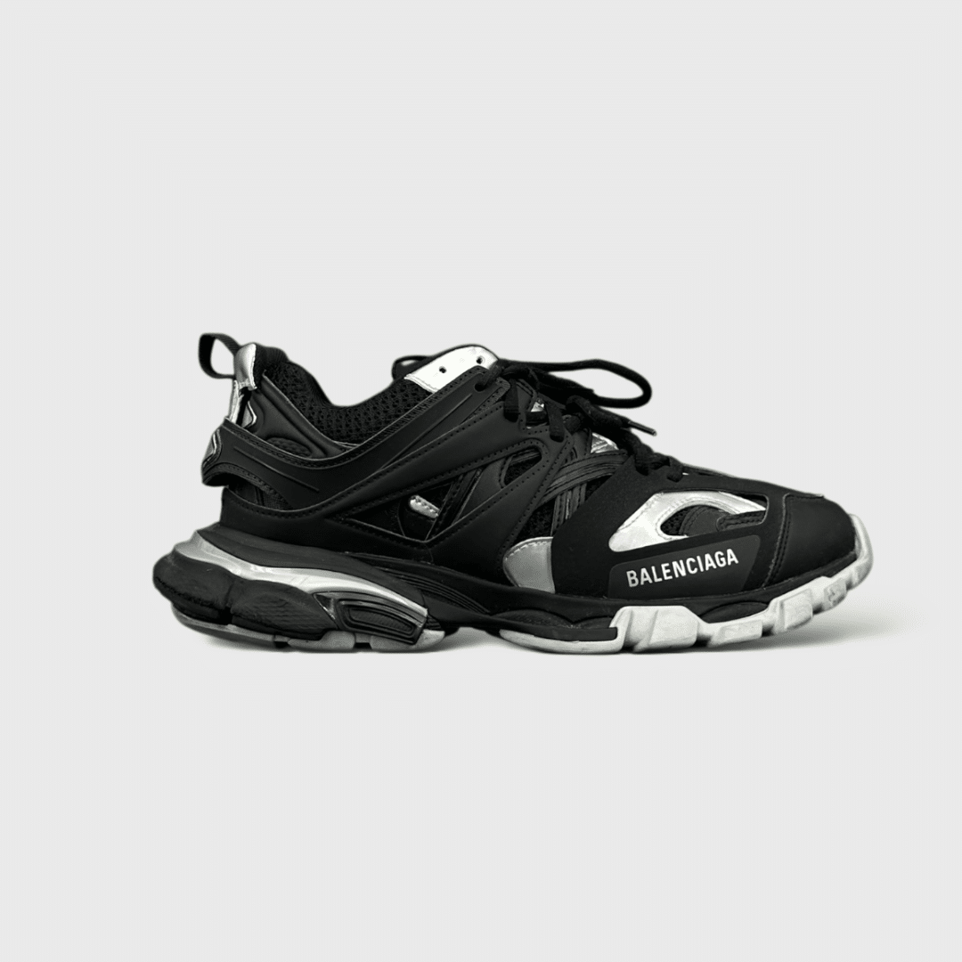10409 Balenciaga track Noir/gris/argenté 41