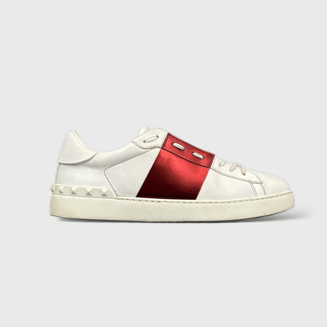 0000000125 Valentino Open Blanc/Rouge 40