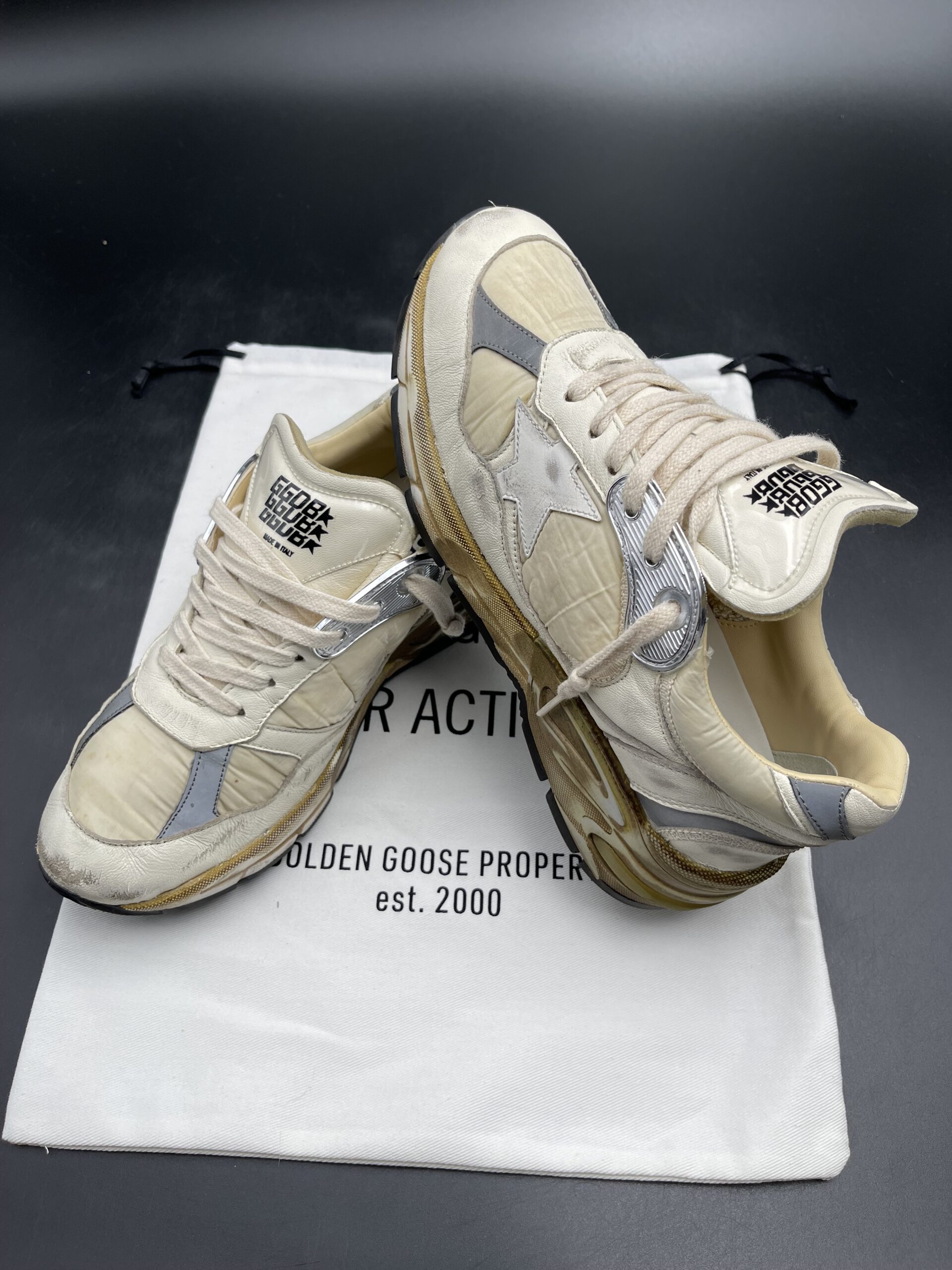 golden goose dad star beige 38 – 7