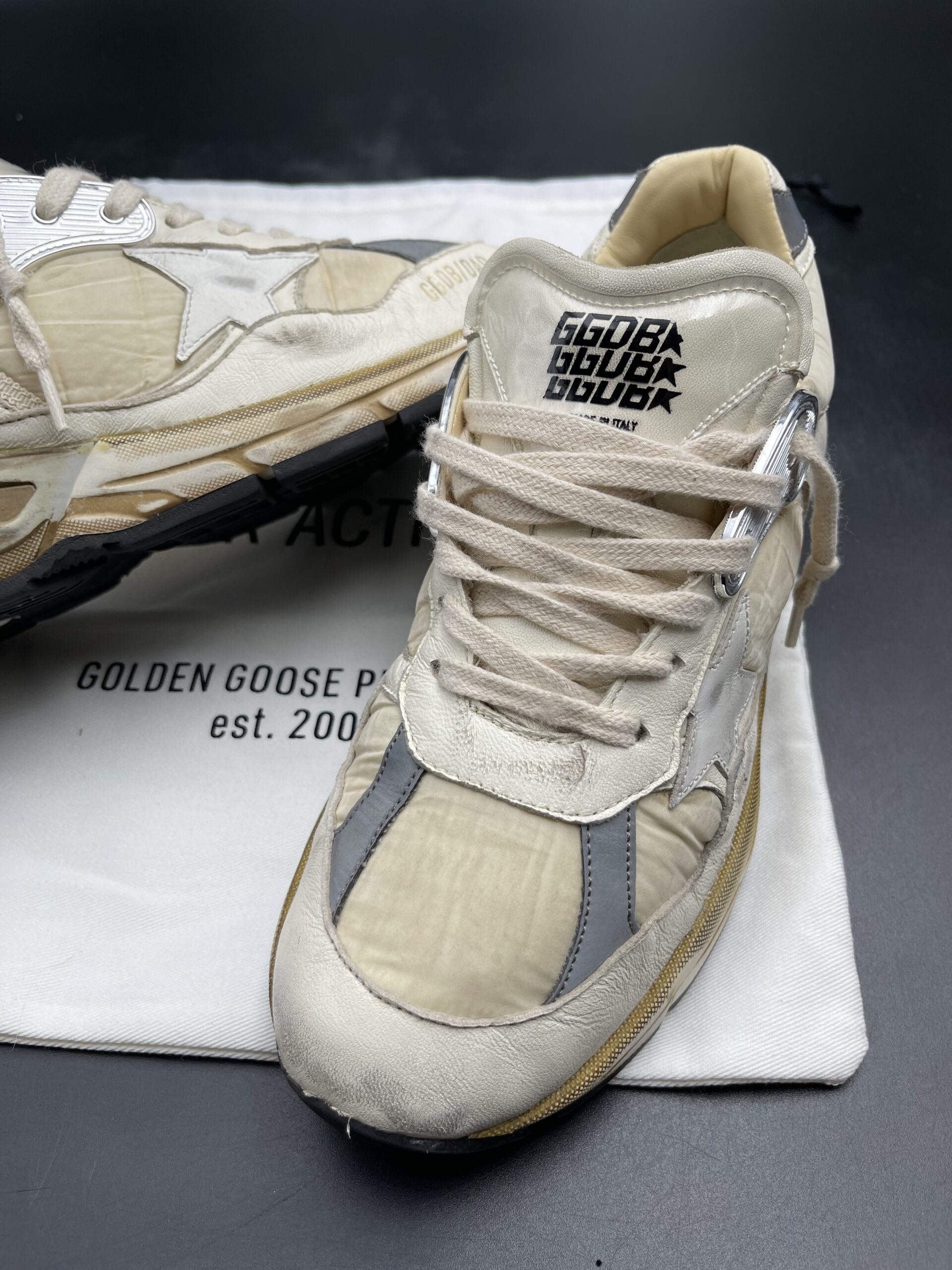 golden goose dad star beige 38 – 8