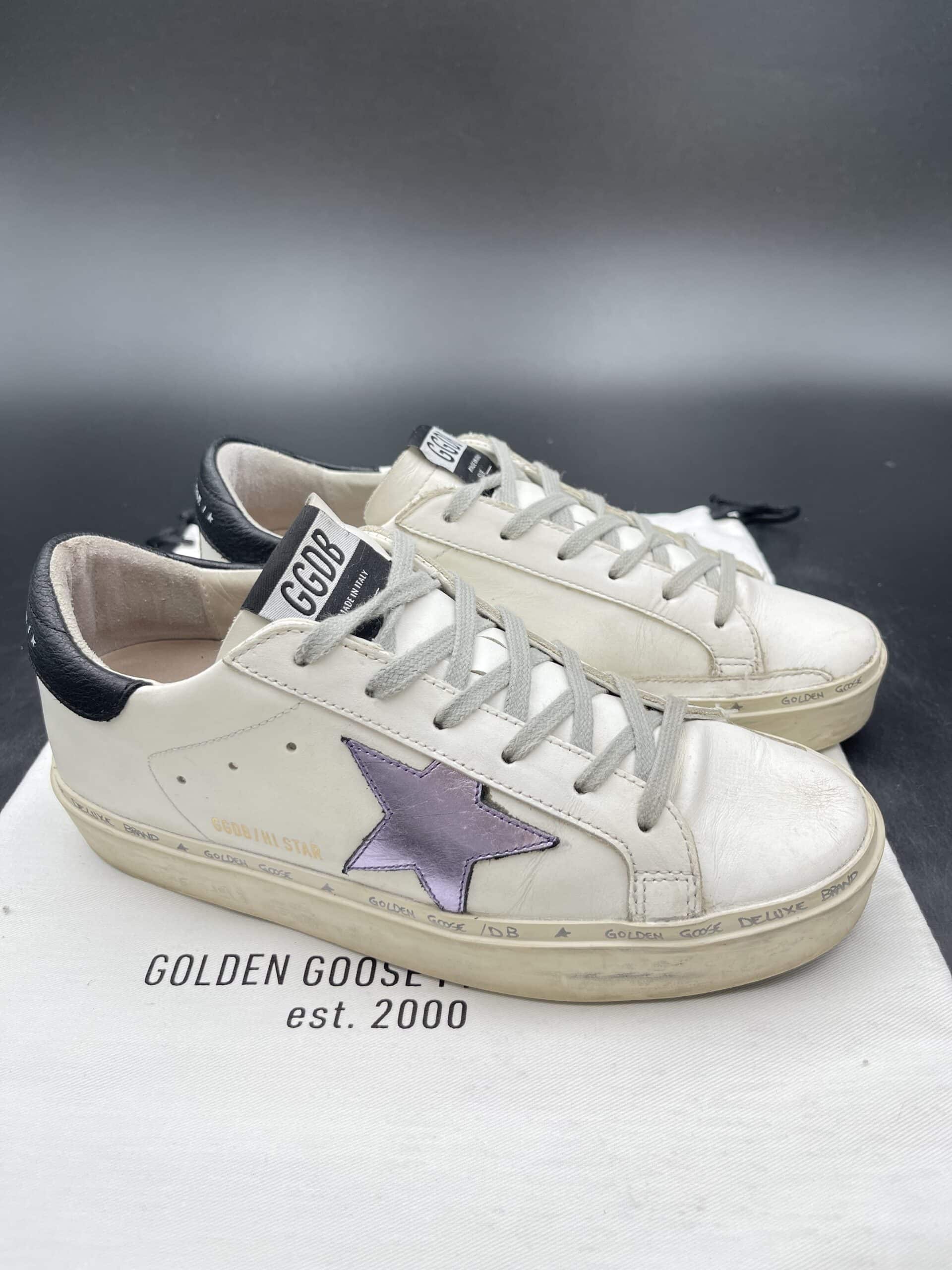 Golden Goose Hi Star Blanc Violet Noir 38 – 6