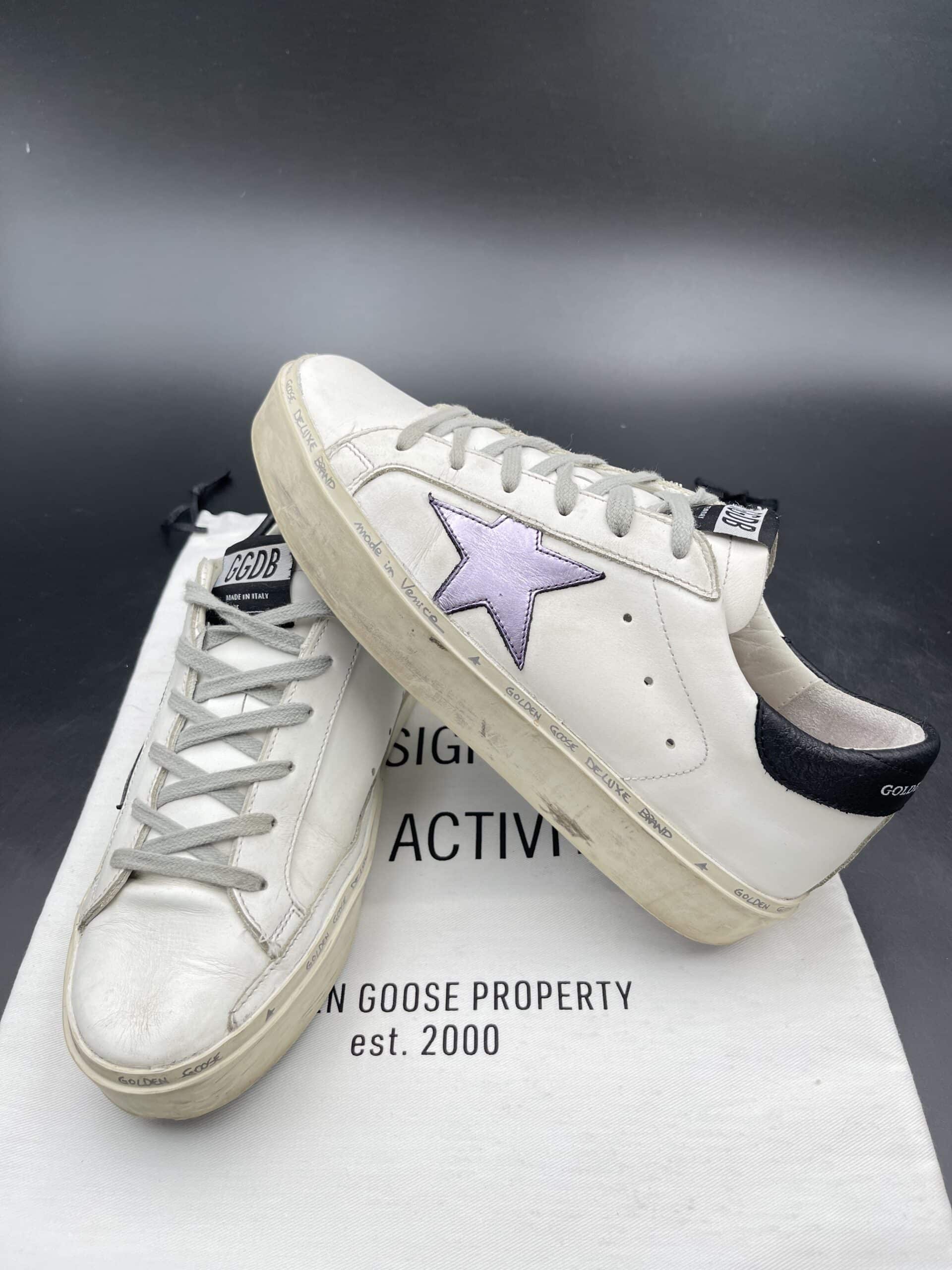 Golden Goose Hi Star Blanc Violet Noir 38 – 3