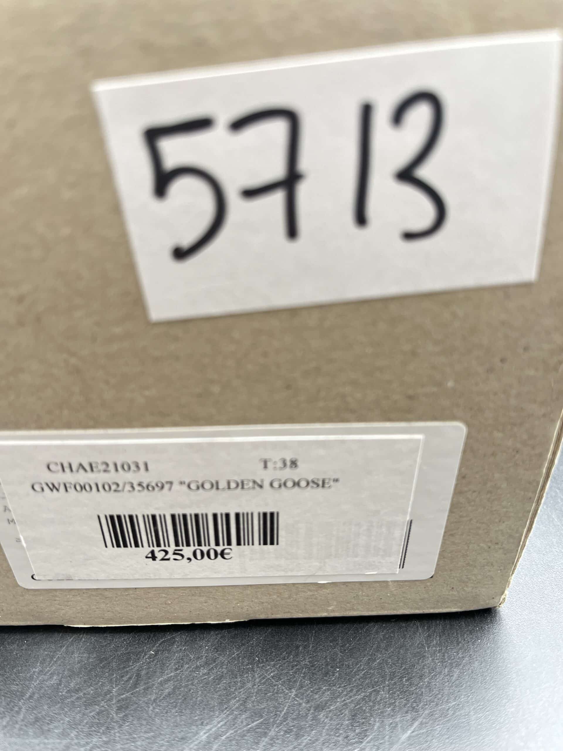 Golden Goose Superstar verte/jaune/paillette 38 – 15