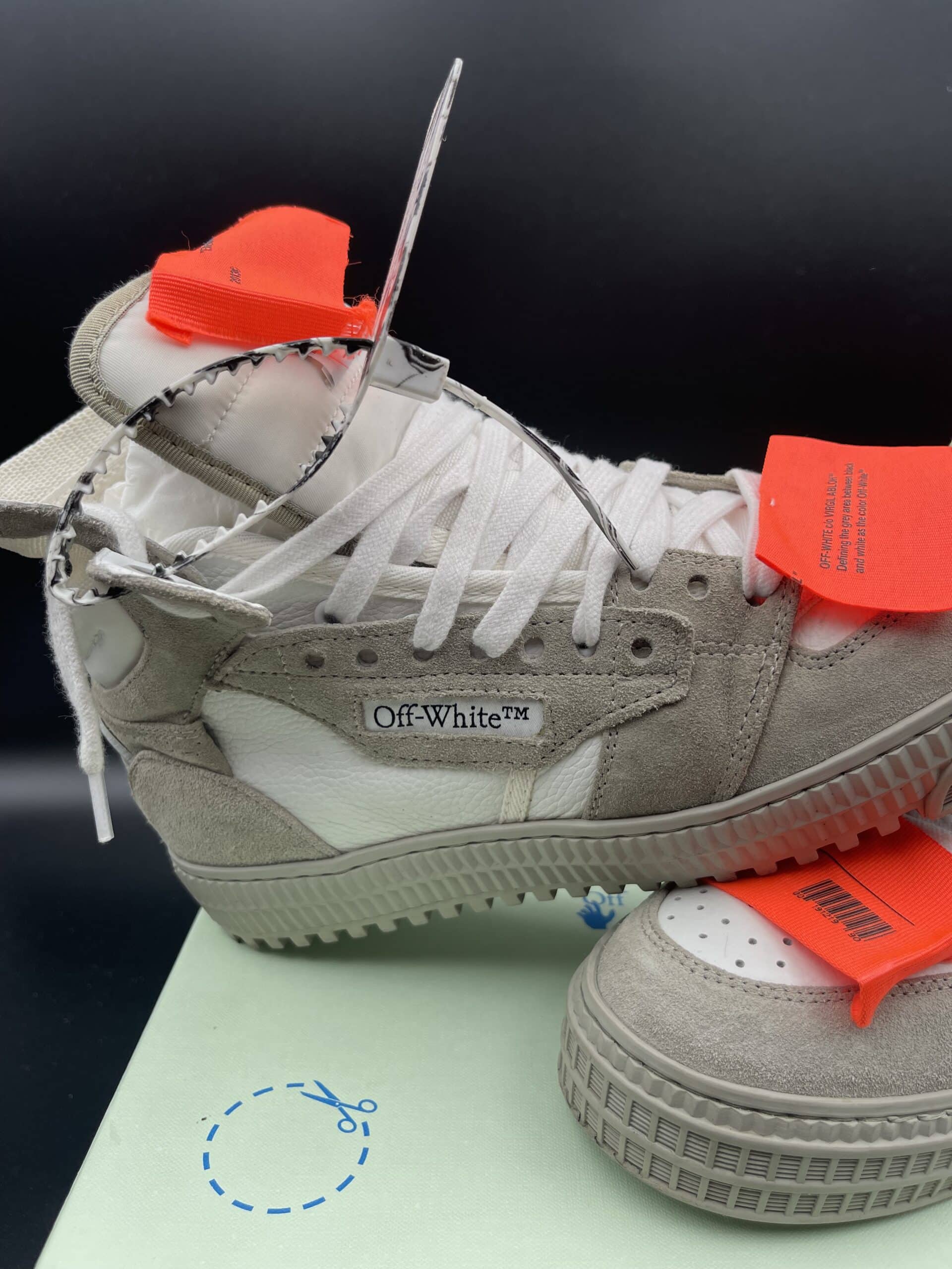 Off White 3.0 Blanc/Gris/Orange 38 – 3