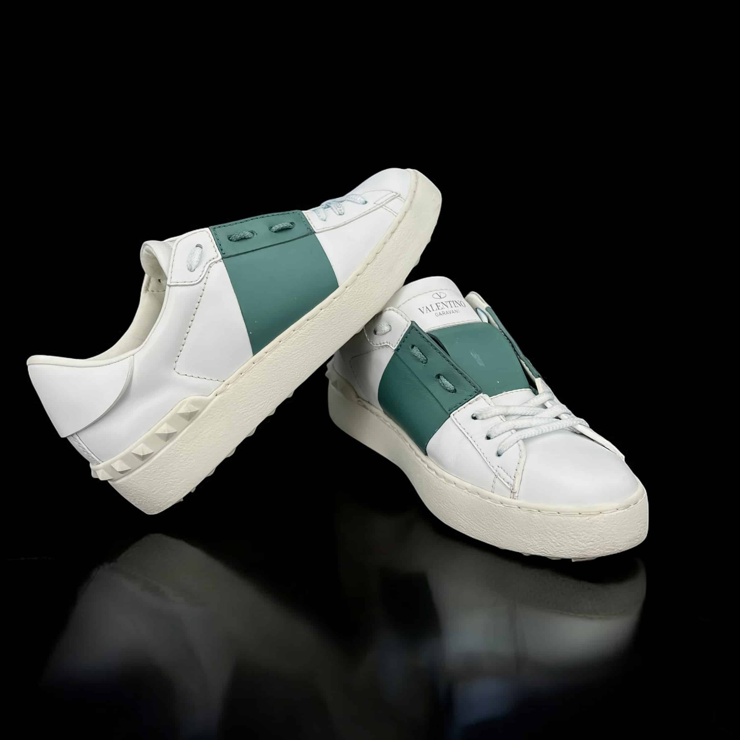 7513 Valentino Open blanche/verte 37 – 2
