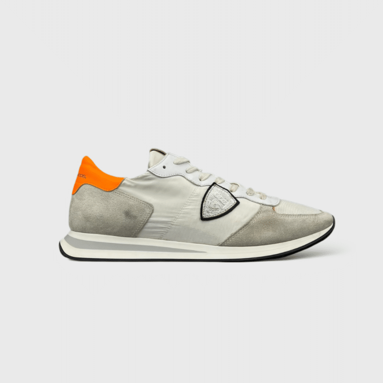 8201 Philippe Model Tropez Blanc/Gris/Orange 45