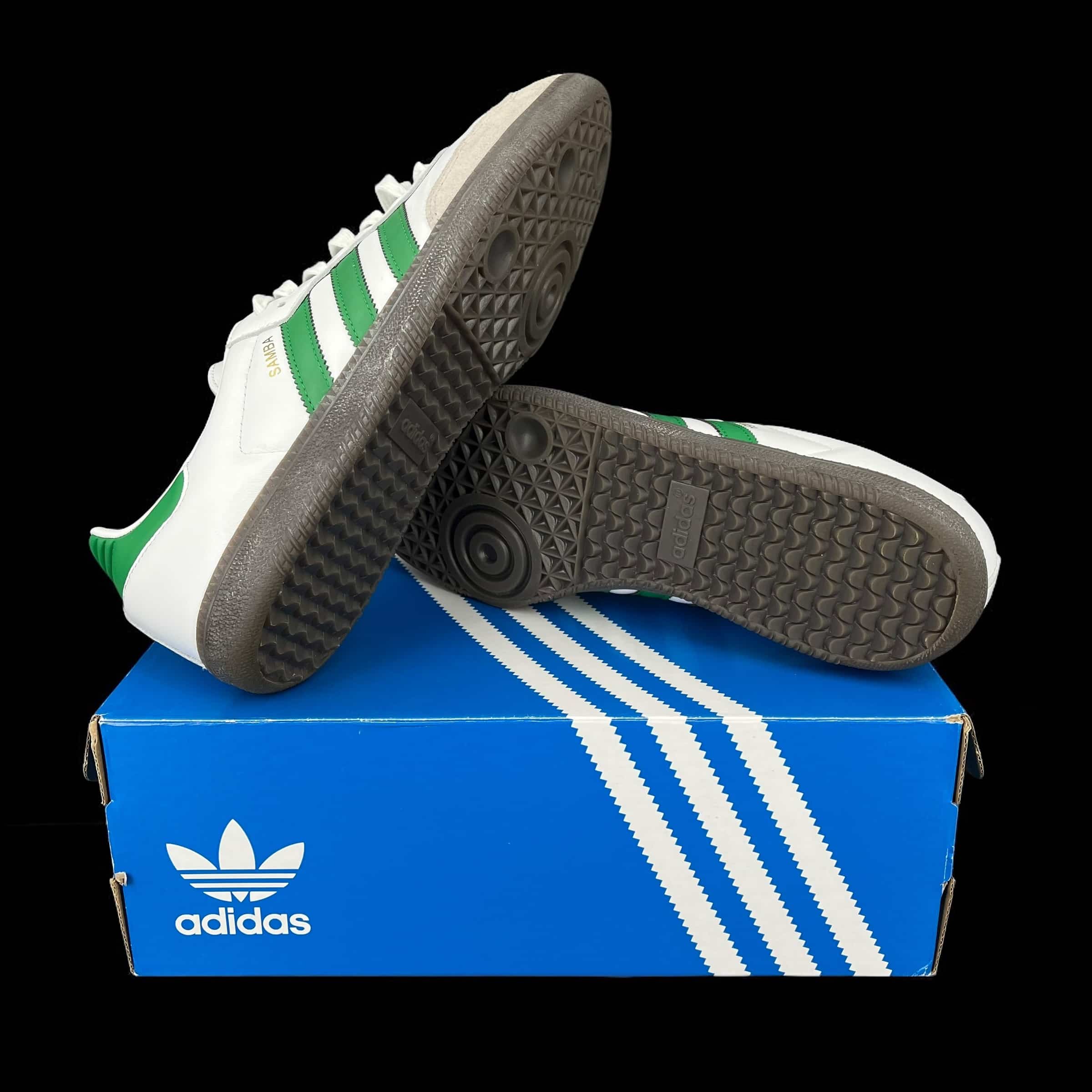 8008 Adidas Samba Blanc/Vert 44 – 8
