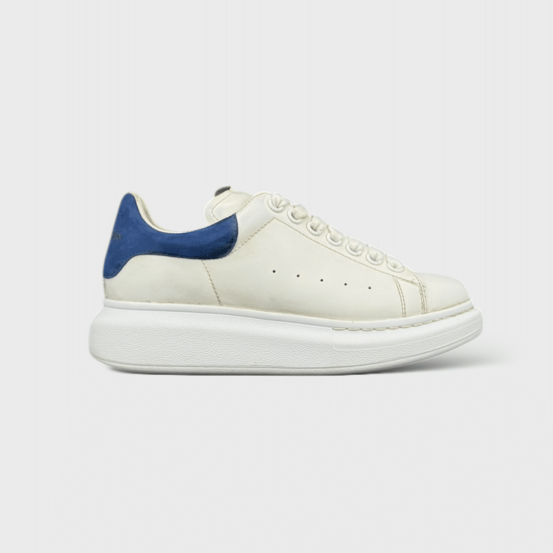 0000000186 Alexander Mcqueen Oversize Bleu/Blanc 36,5