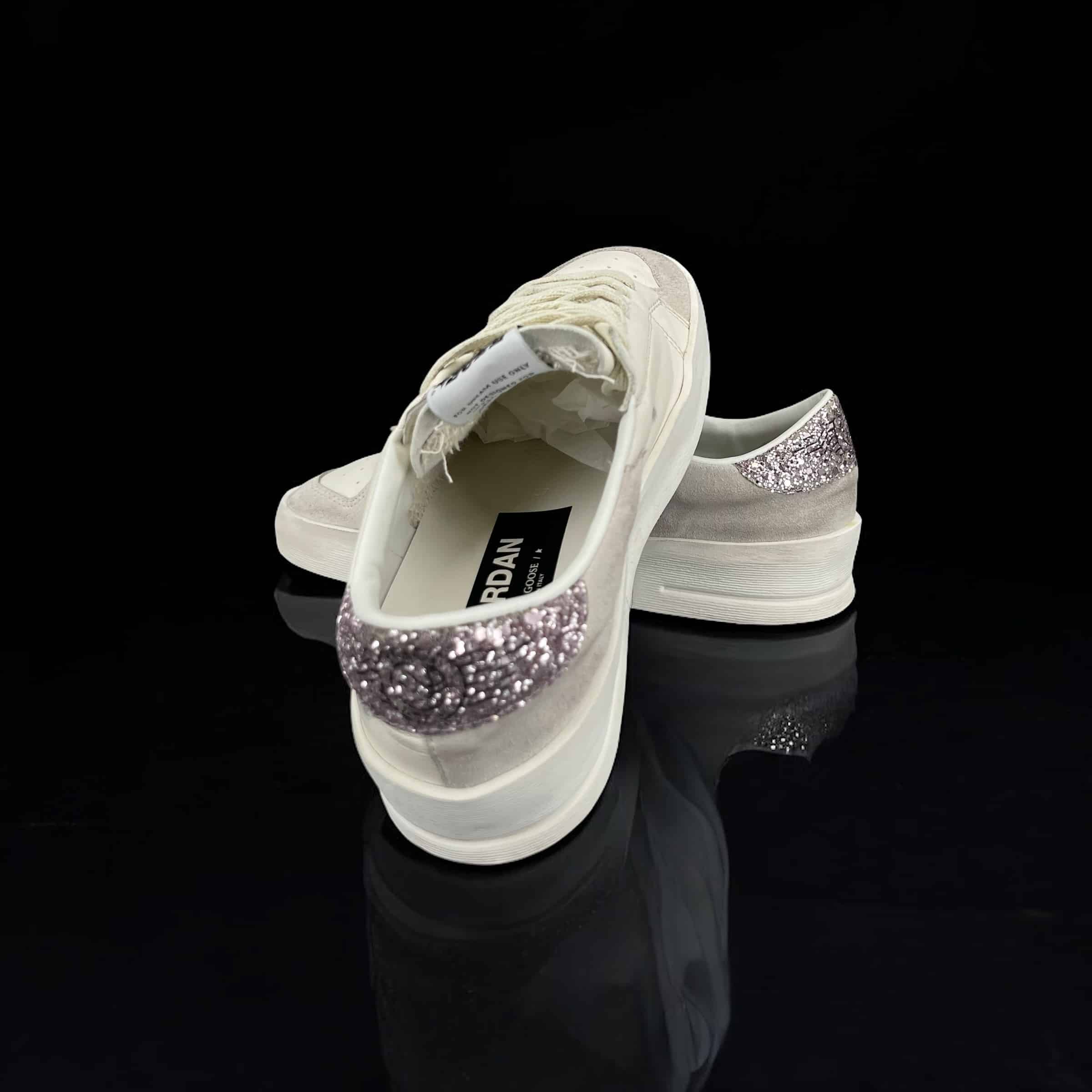 8533 Golden Goose Stardan blanc/rose paillette 37 – 7