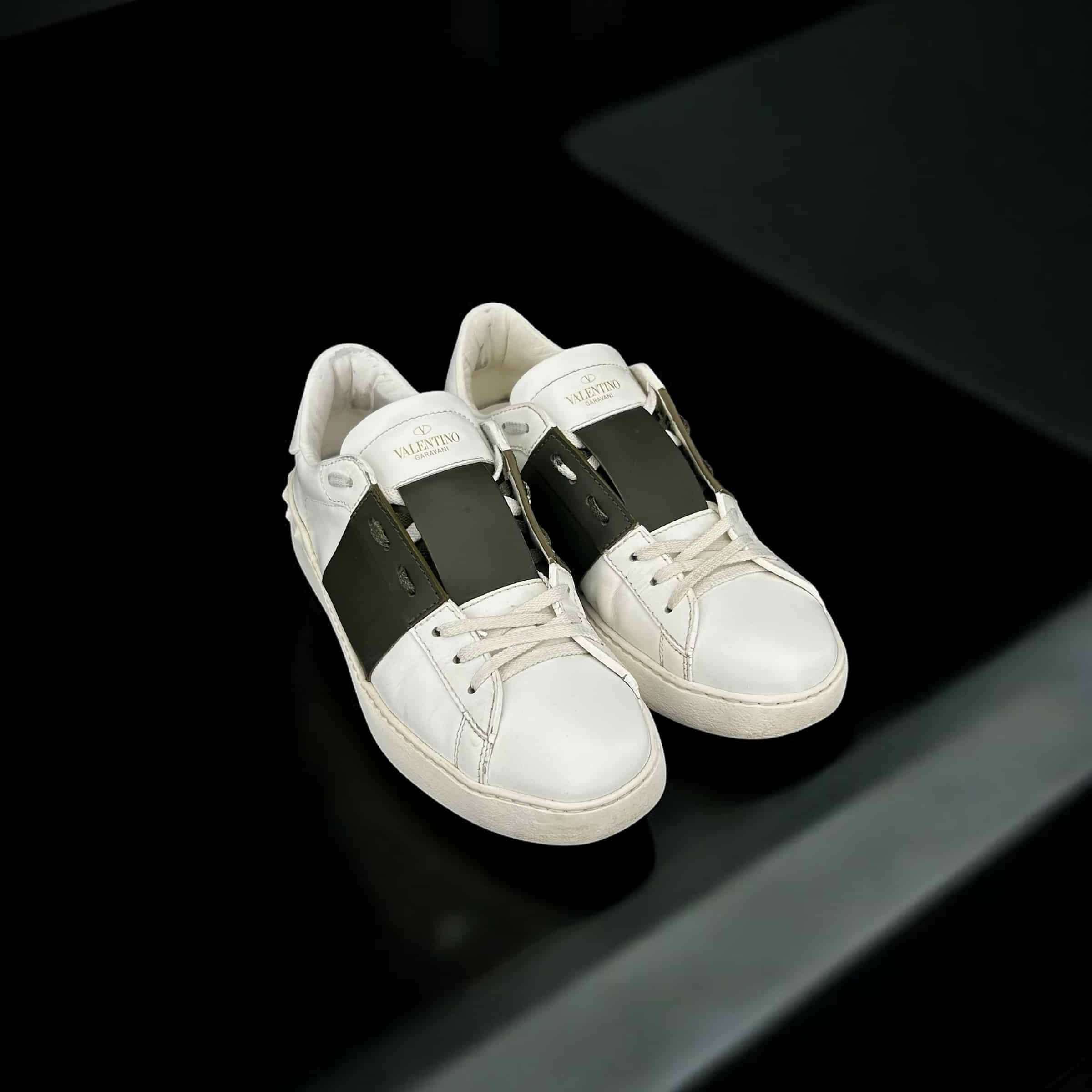 8546 Valentino Open Blanc/Kaki 42 – 7