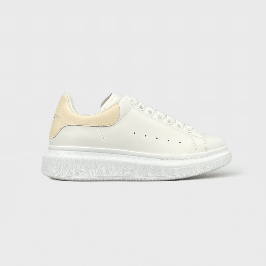 0000000177 Alexander Mcqueen Oversize Blanc/Beige 36