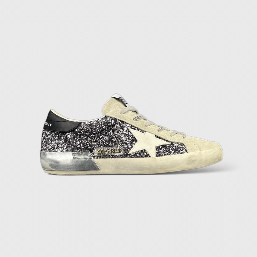 9018 Golden Goose Paillette Argent/Gris 39