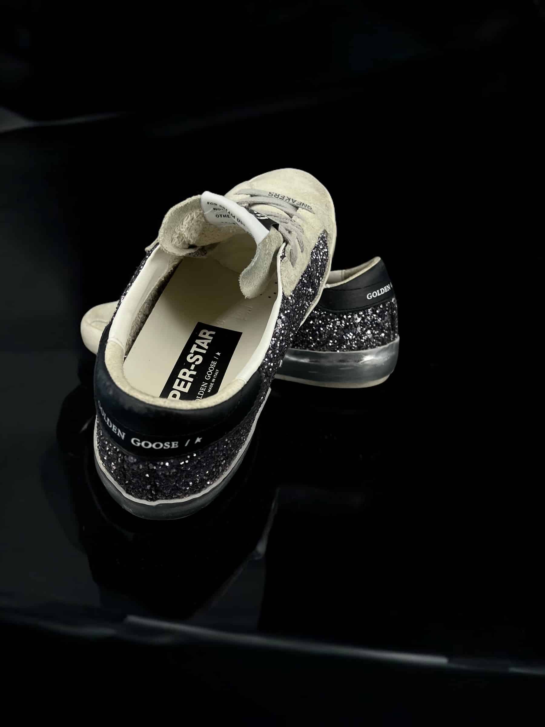 9018 Golden Goose Paillette Argent/Gris 39 – 5