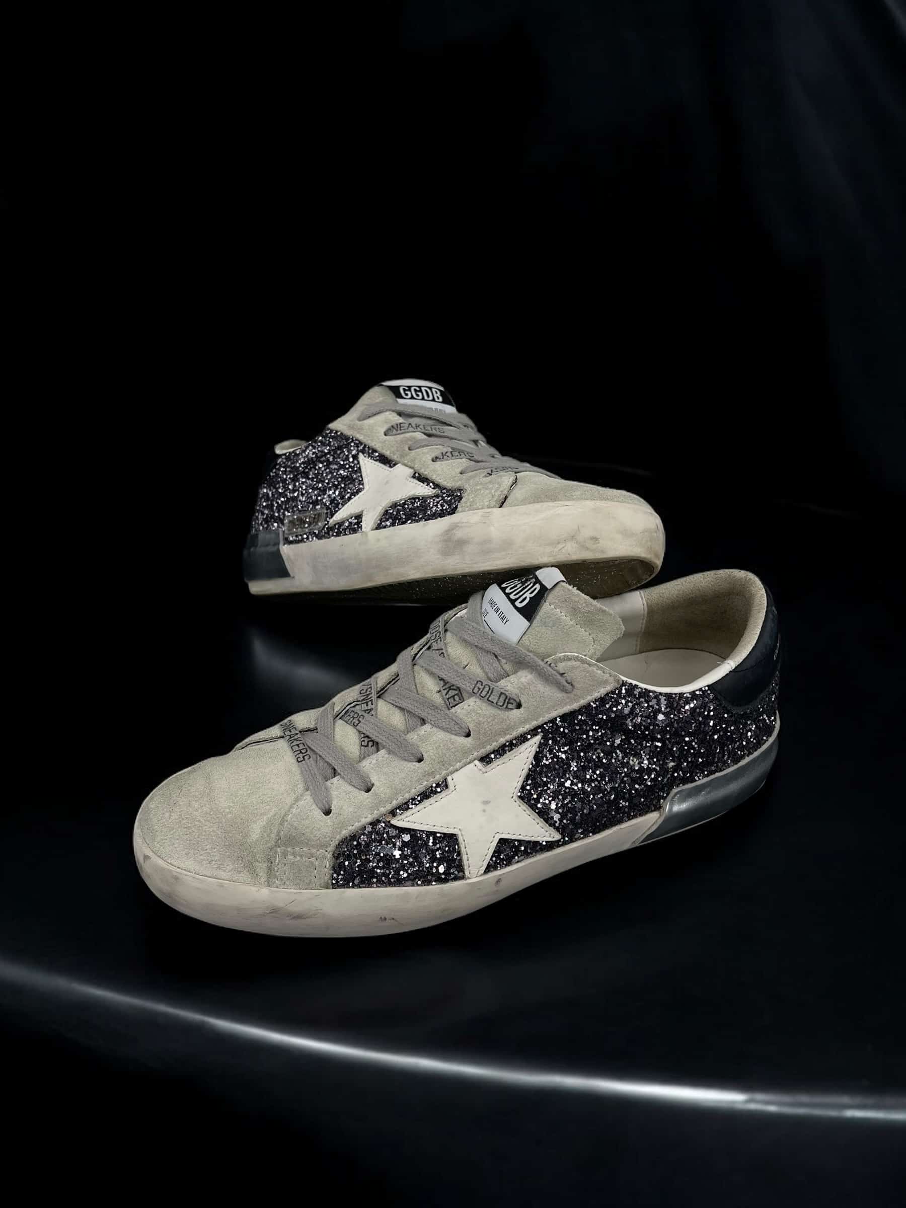 9018 Golden Goose Paillette Argent/Gris 39 – 2