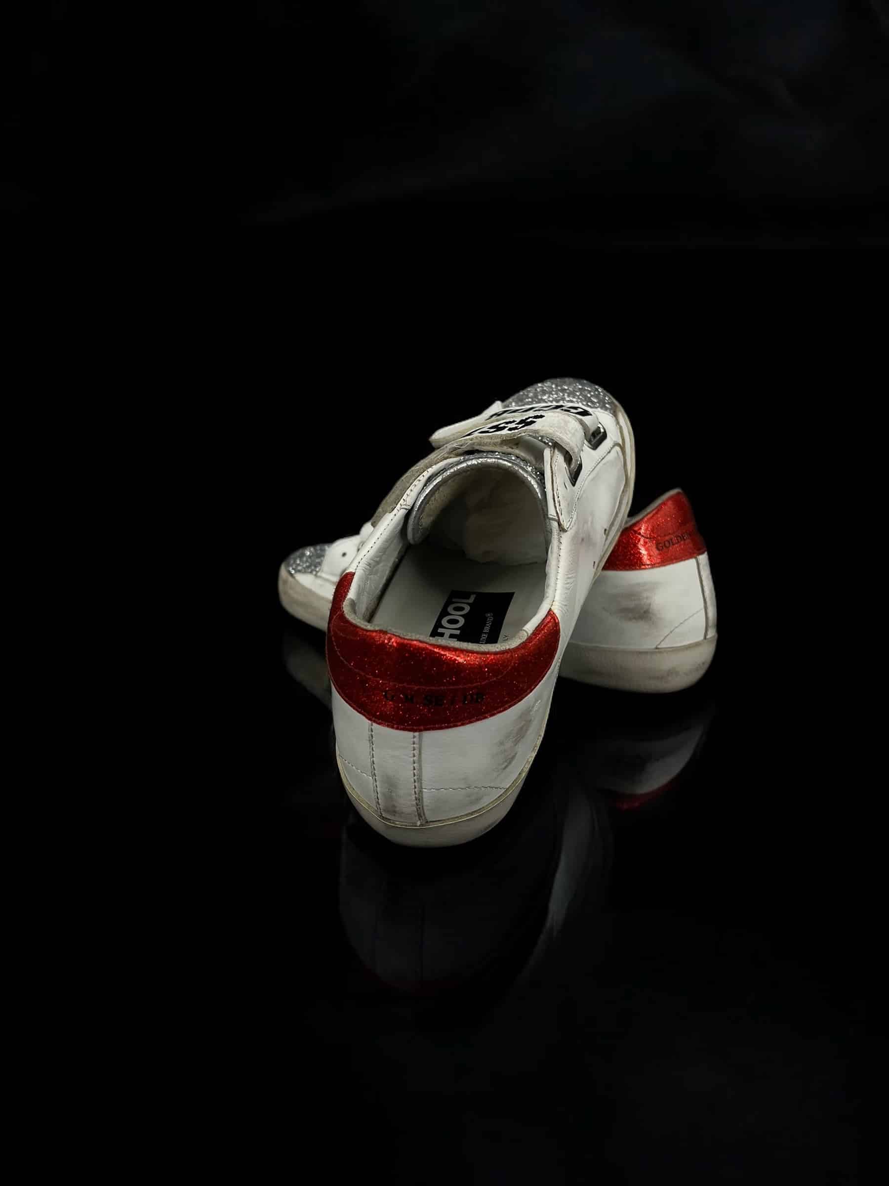 9054 Golden Goose old school blanche/Or/Paillette 37 – 5